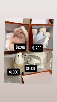 愛馬仕 Hermes 絨毛小馬 Hermy Plush Horse 玩偶
