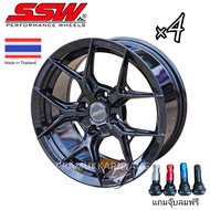 ล้อแม็กขอบ15 ก้านวาย FRE 15x7 4รู100 ET+35 CB73.1 (ราคาต่อ4วง หรือซื้อพร้อมยาง 195/55R15 195/50R15กด