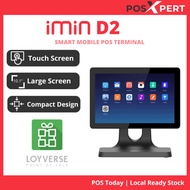 IMIN D2-402 | 10.1" inch Touchscreen POS Android Terminal System | Desktop POS Machine
