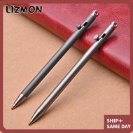 LIZMON Bolt Pen, Mini Size Portable Keychain Pen, Multi-functional Titanium Alloy Refillable EDC Pen