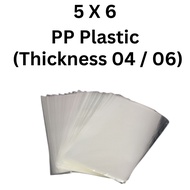 PP BAG 5X6 / PP CLEAR PLASTIC / PP PLASTIC PACKING BAG / TRANSPARENT BAG