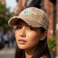 Iceland Embroidered Baseball Cap 100% Cotton Washed Adjustable Unisex