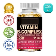Vitamin B complex capsules 11 in 1, promote energy metabolism, improve the nervous system