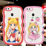 S-29 Sailor Moon Casing for OPPO F7 A7n A5S F9 Pro F5 A12S A12 TPU TransparentA7