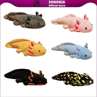 [SONONIA] 17.72 Inch Axolotl Plush Toy Companion Toy Soft Stuffed Axolotl Pillow Axolotl
