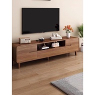Floor Coffee Table Simple Living Room TV Cabinet Household Combination TV Cabinet Modern Round Corne