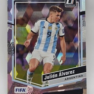 Julian Alvarez (donruss) 1 Photo From Real Product