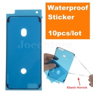 JoeeStore 10pcs Waterproof Sticker For iPhone X XS Max XR 6S 7 8 Plus 3M Adhesive LCD Display Frame Bezel Tape Repair Parts
