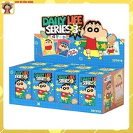 Mô Hình Hộp Mù Blind Box Crayon Shin-chan Siêu Cute Cuộc Sống Hằng Ngày Mô Hình Decor Trang Trí Bộ S