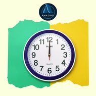 GLOBE/G cycle 3358s Wall Clock Medium Size Analog Clock Tick Tock Sound Jam Dinding 时钟