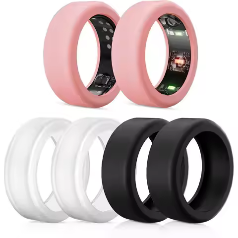 Jewellery Organizer Silicone Cover for Oura Ring Protector Shockproof Durable Silicone Ring Cover fo