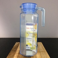 LUMINARC Octime Ice Blue Jug Pitcher + Lid L0529 1.1L
