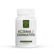 Siddha Ayurvedic No.1 Eczema / Dermatitis (60 Capsules) - Natural Herbal Supplement For Eczema Derma