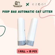 Ezcat plastic poop bag automatic cat litter plastic ART X5D3