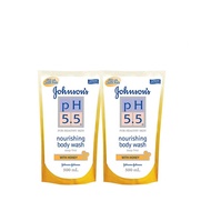JOHNSON PH5.5 HONEY BODY WASH 500ML X 2