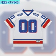 [Free Custom Team Name Number] Jersey Local Pride Rugby Series Number 00 Streatwear Vintage Retro
