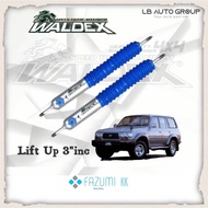 Toyota Land Cruiser LC80/HDJ80/HZJ80 Front(depan) WALDEX Lift Up 3"inc Soft Hard Adjustment Gas Abso