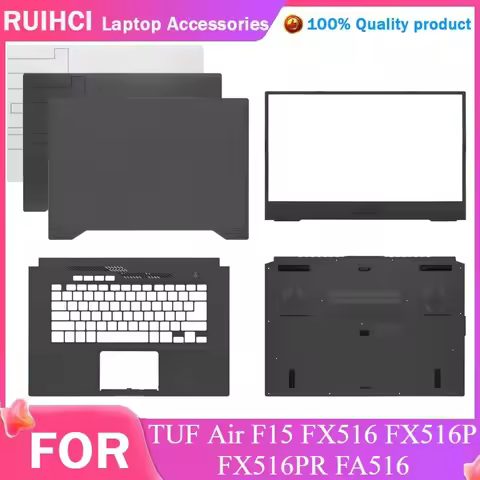 New Laptop Case LCD Back Cover/Front Bezel/Palmrest/Bottom Case For ASUS TUF Air F15 FX516 FX516P FX