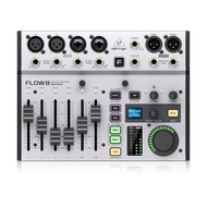 Behringer FLOW 8 ดิจิตอลมิกเซอร์ 8 อินพุต เปิดเพลงและควบคุมผ่านบลูทูธ