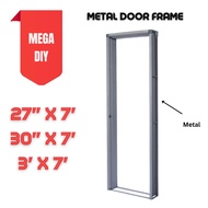 [Ready Stock] Metal Door Frame / Frame Pintu Besi Standard 27"x7' 30"x7' 3" x7'