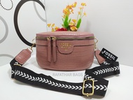 Tas Selempang Waist bag FOSIL kekinian 2023 / Tas slempang pinggang terbaru / Bahan croco doff semi 