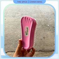 Laundry brush, foot scrubber, floor scrubber, foot-shaped plastic brush