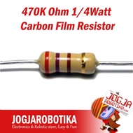 470K Ohm 1/4Watt Carbon Film Resistor