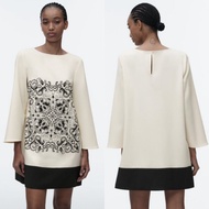 Beige Retro Pattern Blouse 70349 Blouse Women