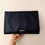 韓國 Fennec Shoulder Frame Bag (Black with Gold Chain)