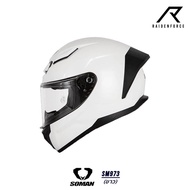 SOMAN Helmet-SM973 White