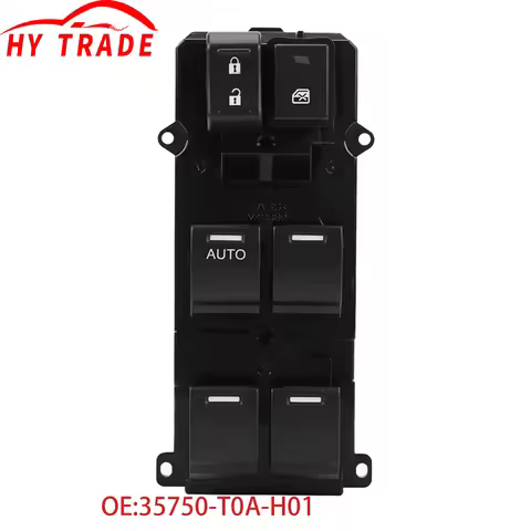35750-TOA-H01 High Performance Power Control Switch Car Power Window Switch 35750-TOA-H11 35750-TOA-