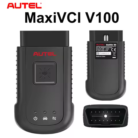 Autel MaxiVCI V100 Bluetooth Connector, Vehicle Communication Interface, Compatible with Autel MS906