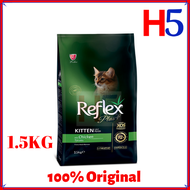 REFLEX Plus Kitten 1.5KG Dry Cat Food/ Makanan Kucing/ Pet Food