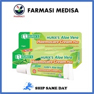 Hurix's Aloe Vera Haemocare Cream Plus 13g Ubat Krim untuk buasir | Farmasi Medisa