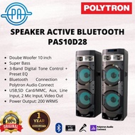 Ready NEW SPEAKER AKTIF POLYTRON PAS 10D28 PAS10D28 PAS-10D28 (RADIO