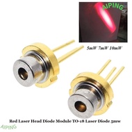 NG1ZX Red Laser Head Diode Module, 5mW 7mW 10mW Tripod DIY High Power Burning Infrared, Lab 650nm Me