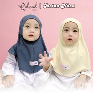 Kidsind - premium malay jersey children's hijab for ages 0-12 months and 1-4 years