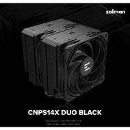 Zalman CNPS14X DUO BLACK - Dual Heatsink & Dual Fan 120MM CPU Air Cooler LGA 1700 + AM5 Ready