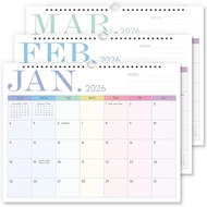 Wall Calendar 2026-2027, 2026 Calendar Wall -14" x 11" - 24 Monthly Calendar Runs from January 2026 