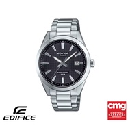 CASIO นาฬิกาข้อมือผู้ชาย EDIFICE รุ่น EFV-160D-1AVDF สายสเตนเลส สีดำ