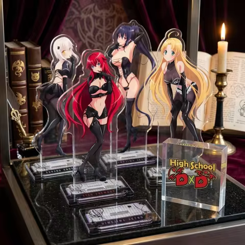 High School DxD Rias Gremory Toujou Koneko Asia ArgentoHimejima Akeno 15CM Anime Acrylic Stand keych