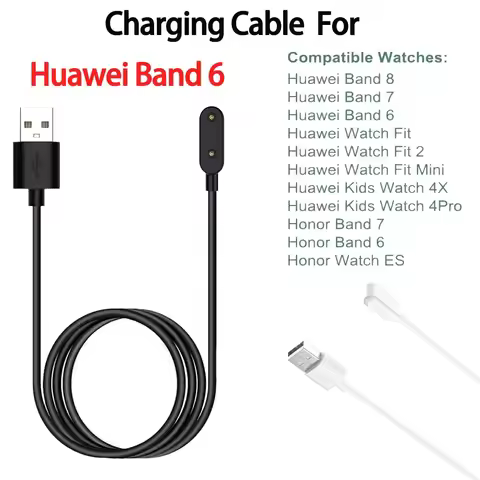 for Huawei Band/Watch & Honor Band Smart Watch USB Charger -Cable Compatible for Huawei Band 10/9/8/