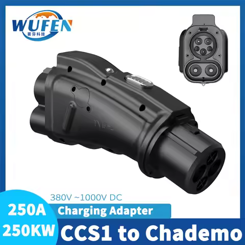 WUFEN for Honda Toyota Nissan Cars in Korea Charging Adapter CCS1 to chademo 250A 1000V DC 250KW CCS