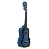 (MEFO) Ukulele 21 Inch Ukulele Soprano 6 Strings Basswood Guitar Uke Musical Instruments for Music B