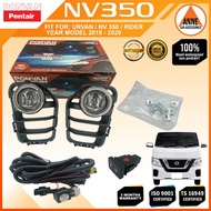 Pentair Foglights Set for Nissan NV350 Urvan 2018 2019 2020 OEM Fog Lights / Fog Lamp Assembly EP