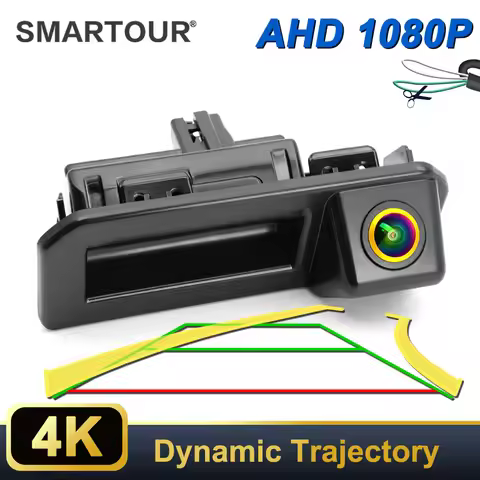 AHD Dynamic Trajectory 1080P Car Rear View Camera For Skoda Rapid Karoq KODIAQ Audi Q2 Q2L Q5L A5 20