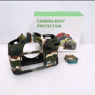 Rubber Silicone Case Foor Nikon D7000 ARMY