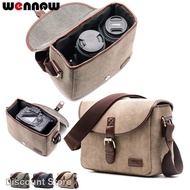 Wennew Retro Camera Shoulder Bag for Fujifilm X-H1 X-T3 X-PRO 2 X-T100 X-T20 X-T10 X-T2 X-T1 X-E3