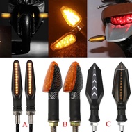 Universal motorbike Flashing Turn Signal Light 12 LED lights For Suzuki GSF 650 600 S N 1200 400 BAN