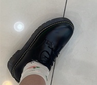 韓國製 仿馬汀Dr. Martens 風格皮鞋 返學鞋